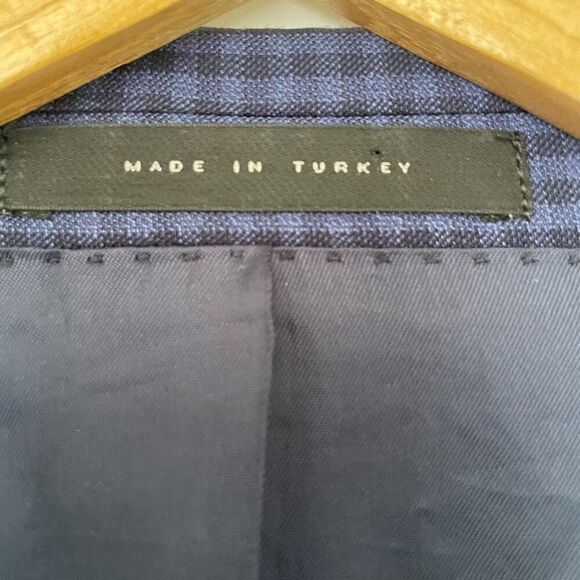 Hugo Boss Huge6/Genius5 Slim Fit Blazer Jacket Size 44R - Picture 2 of 8